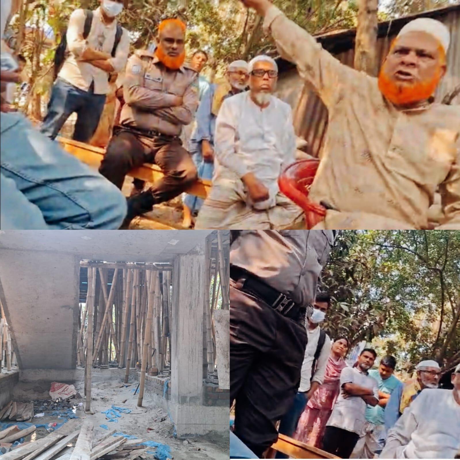 পূবাইলে জমি দখলে বাধা, পুলিশ ও অভিযোগকারী লাঞ্ছিতের অভিযোগ